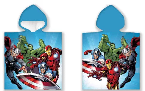 Poncho Avengers 100%coton