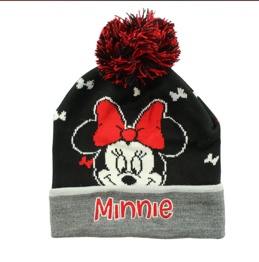 Bonnet minnie - Noir