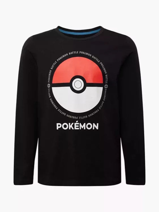 T-shirt manche - Pokemon Noir