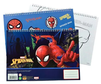 Carnet Croquis + autocollant - Spider man