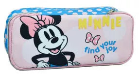 Trousse 2 compartiment - Minnie rose