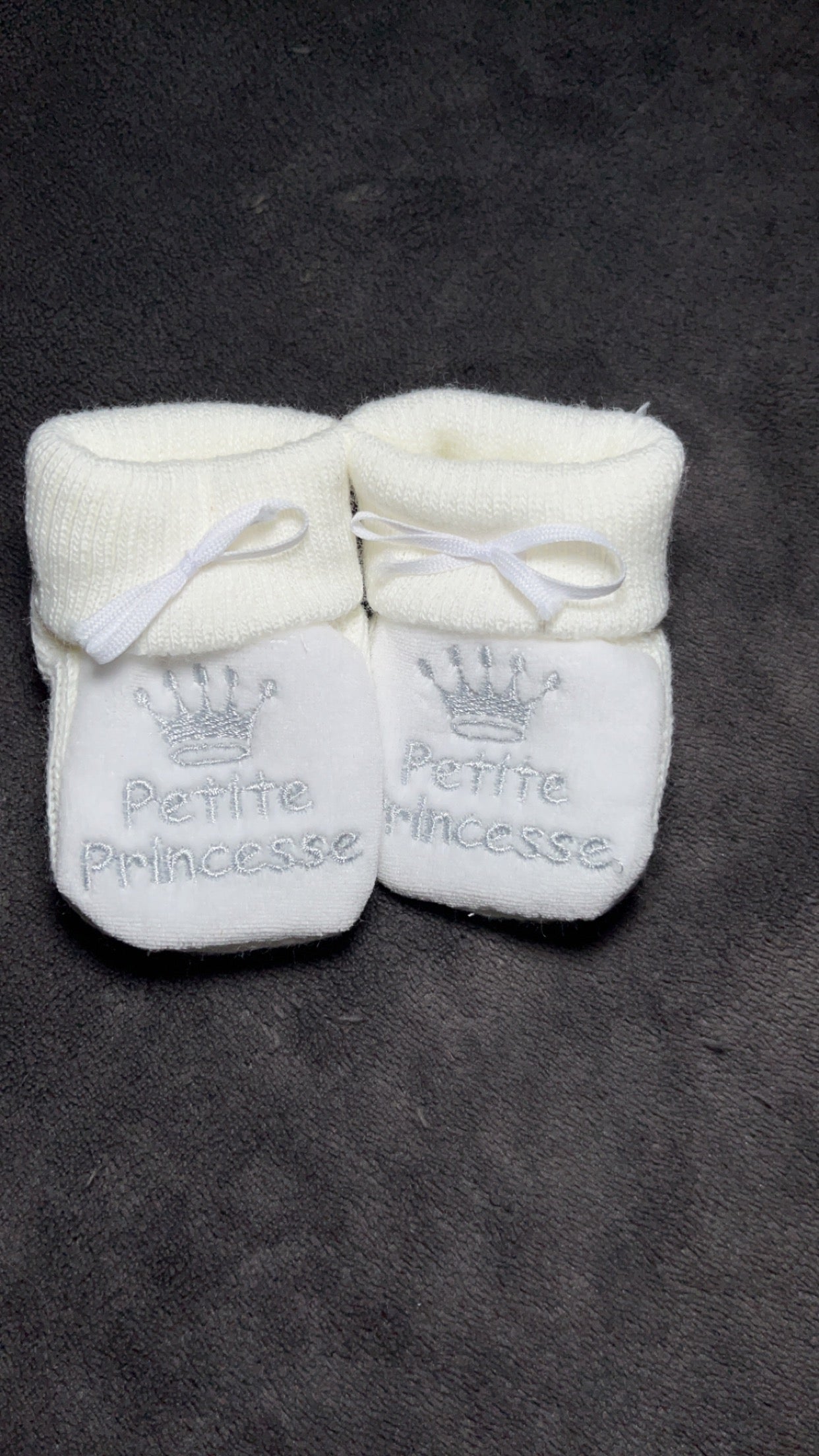 Chausson bébé petite princesse