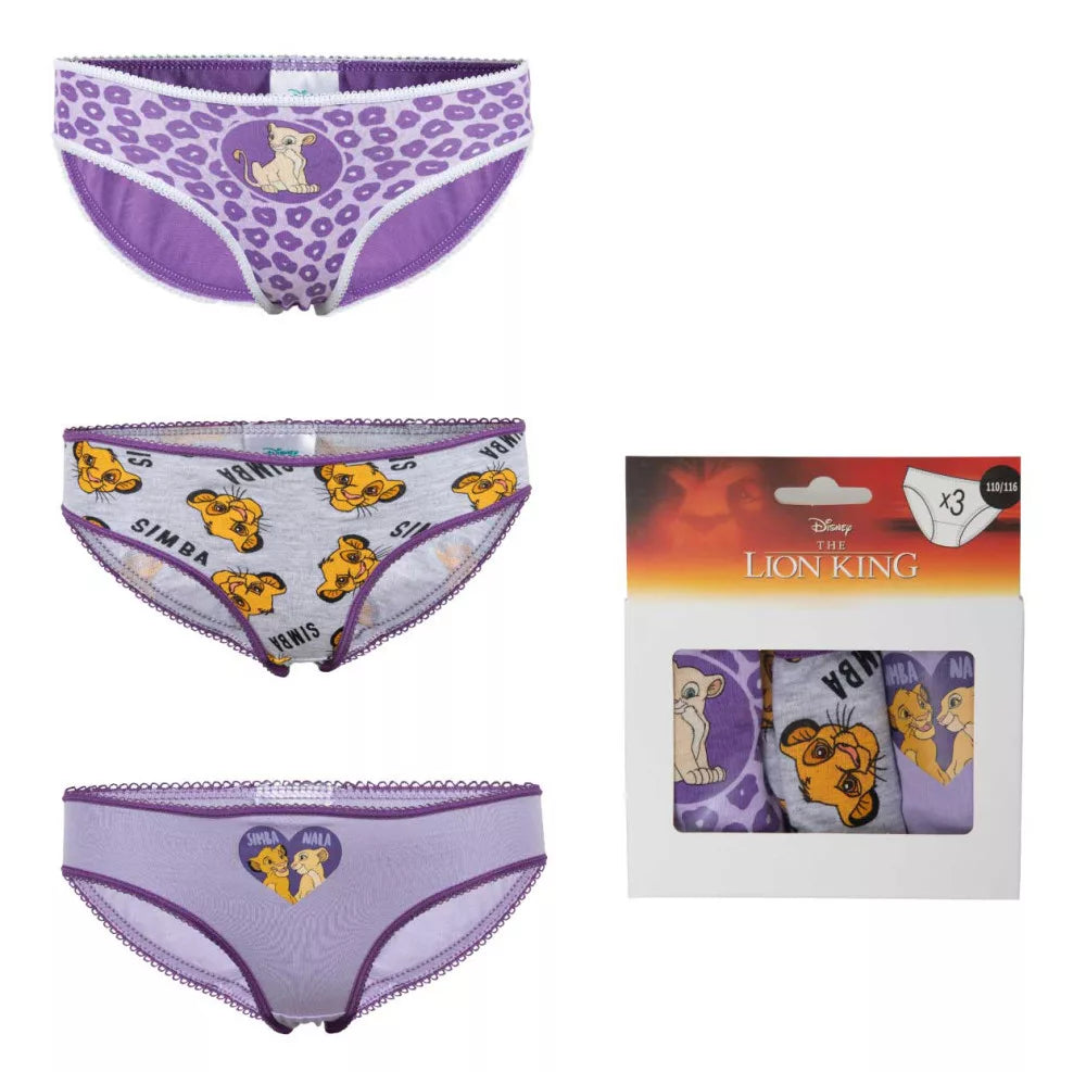 Lot de 3 Culotte - Roi lion