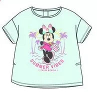 T-shirt bébé Minnie - Bleu