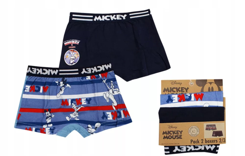 Lot de 2 boxer - Mickeu Bleu