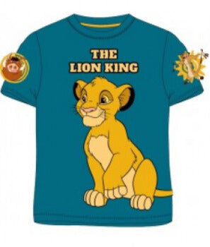 T-shirt roi lion bleu