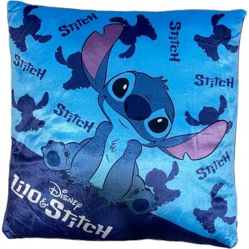 Coussin Stitch - Bleu