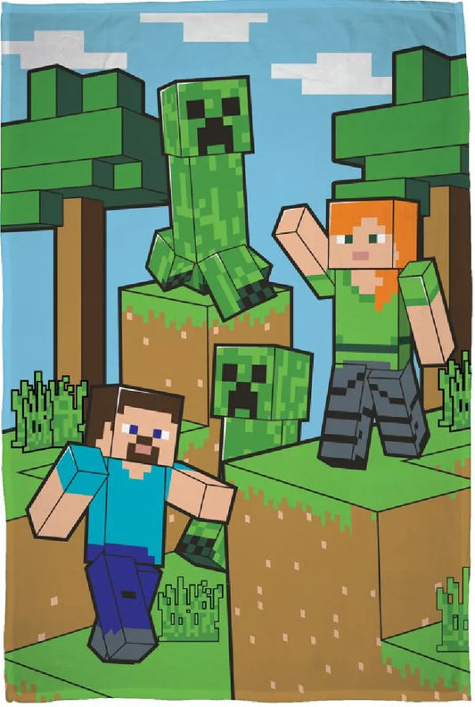 Couverture Minecraft  - 110x150 (Précommande)