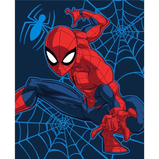 Couverture Spider man Foncé- 110x150 (Précommande)