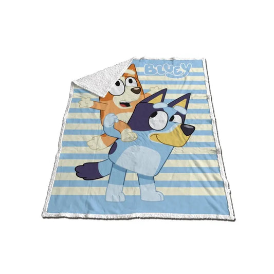 Couverture Sherpa Bluey (Précommande)