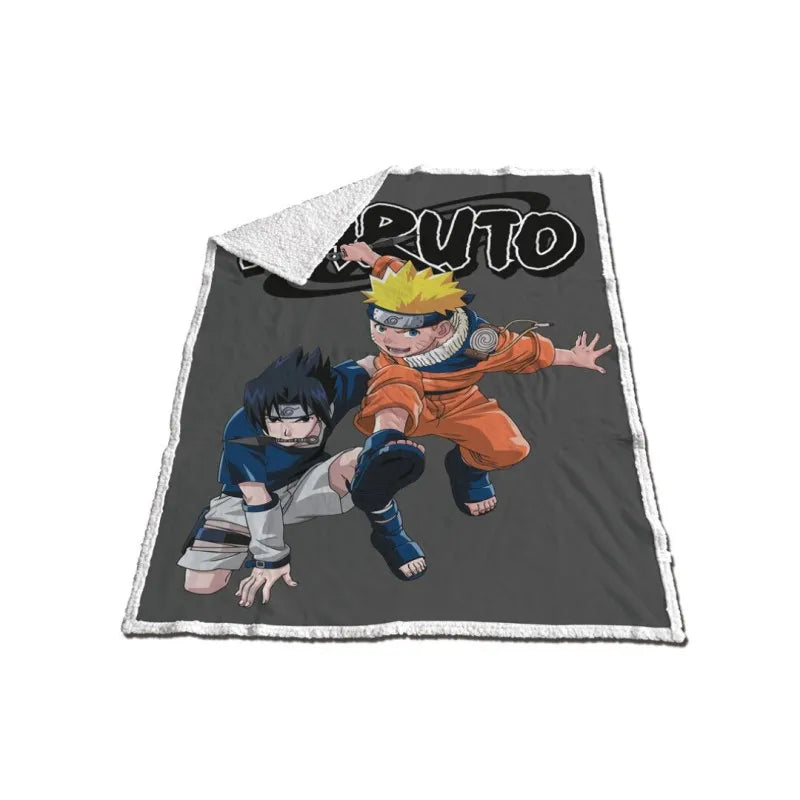 Couverture Sherpa Naruto Noir  (Précommande)