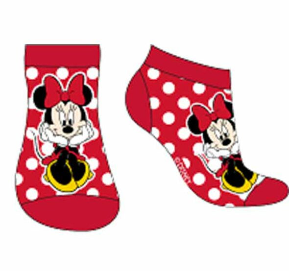 Chaussette Minnie - Rouge